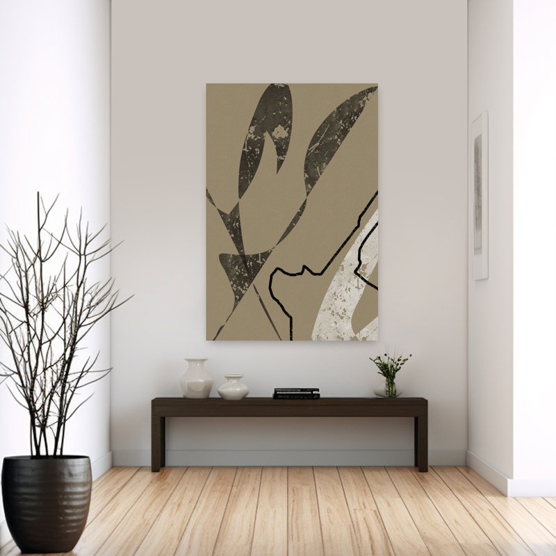 Art contemporain, art contemporain abstrait, H 60 po x l 40 po