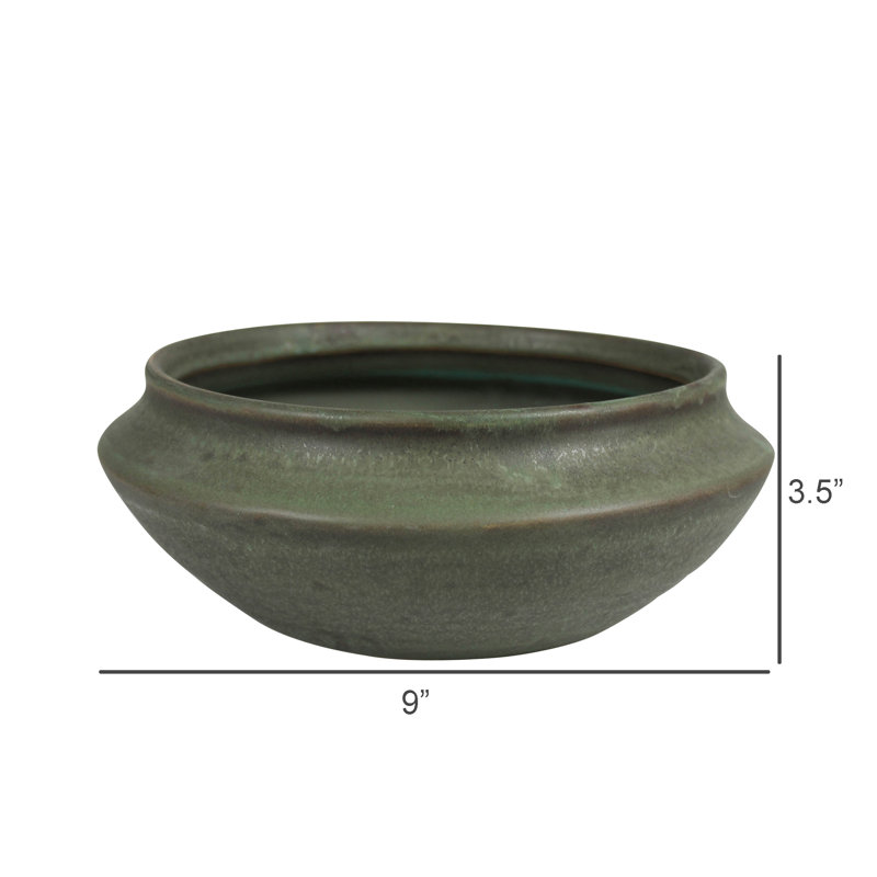 Pot, céramique - faible, Vert