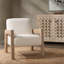Aliza Upholstered Fabric Accent Chair