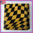 Wavy Checkered Pattern Quilted Bedspread All Sizes-128741570