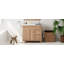 Meuble-lavabo en bois 36 po avec cadre en bois massif