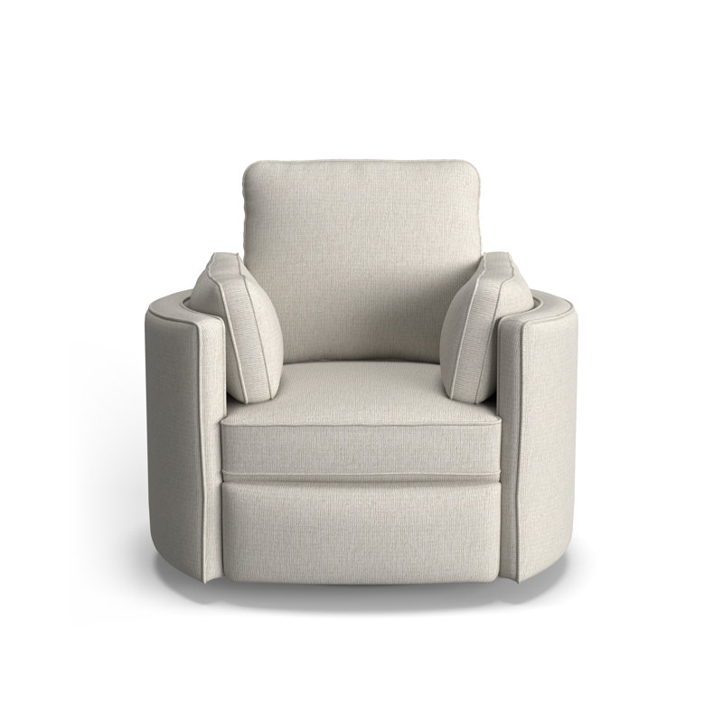 Fauteuil inclinable Vedika, Chenille Radical Performance Craie, Manuel