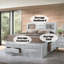 Grand lit avec rangement blanc Ireland-1022855569