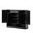 Sleek and Modern Shoe Cabinet with Adjustable Shelves, Minimalist Shoe Storage Organizer with Sturdy Top Surface, Space-saving Design Side Board for Various Sizes of Items-1167540248