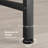 Console Table, Entryway Table With Storage, Industrial Sofa Table With V Design, 2-Tier Narrow Console Table-549872531-537844815