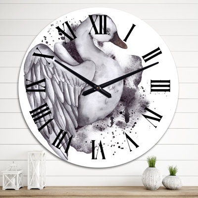 Horloge murale surdimensionnée
