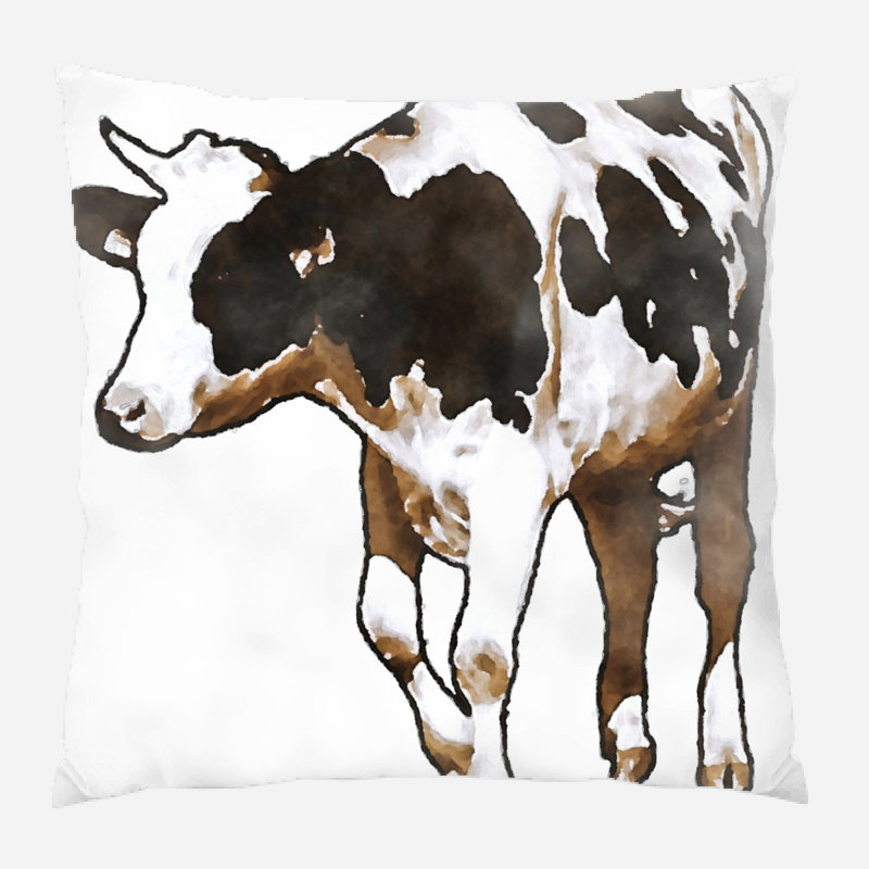  Coussin Cow, Microsuède, Intérieur