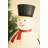 PAINTED METAL SNOWMAN