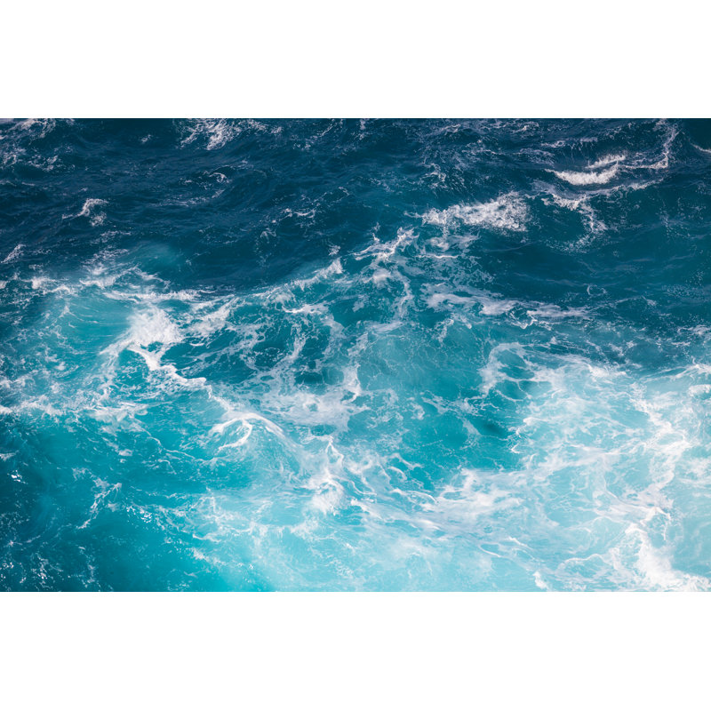 Mer orageuse par Anzeletti, H 8 po x l 12 po