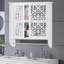 Rangement mural pour salle de bain Nalanee