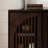 Mid Century Modern Fluted Sideboard Cabinet With 2 Outlet Holes, Buffet Cabinet With Storage, Narrow Side Cabinet For Living Room Entryway Hallway Kitchen Coffee Bar-125507834