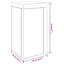 1 Tier Plant Stand Set of 2