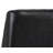 Mcgowen Upholstered Counter Stool with Metal Frame - Black-1012656317-1012551340