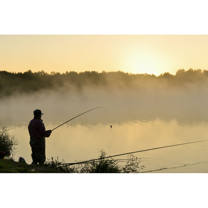 Fisherman - Photographie sur toile tendue, H 32 po x l 48 po