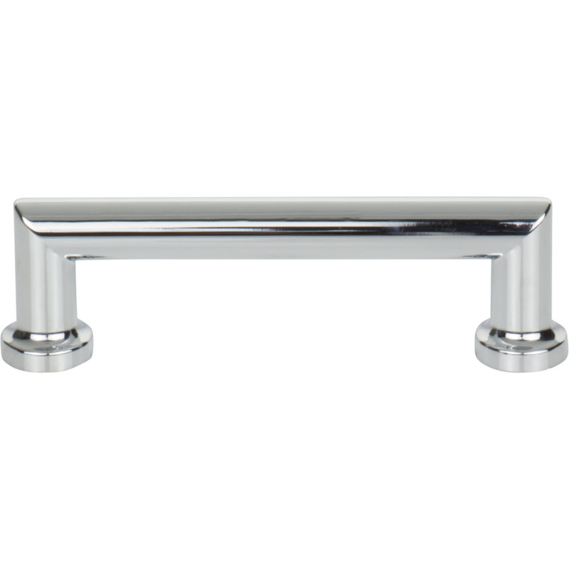 Morris 12" Center to Center Bar Pull, 3 3/4" Center to Center, Polished Chrome