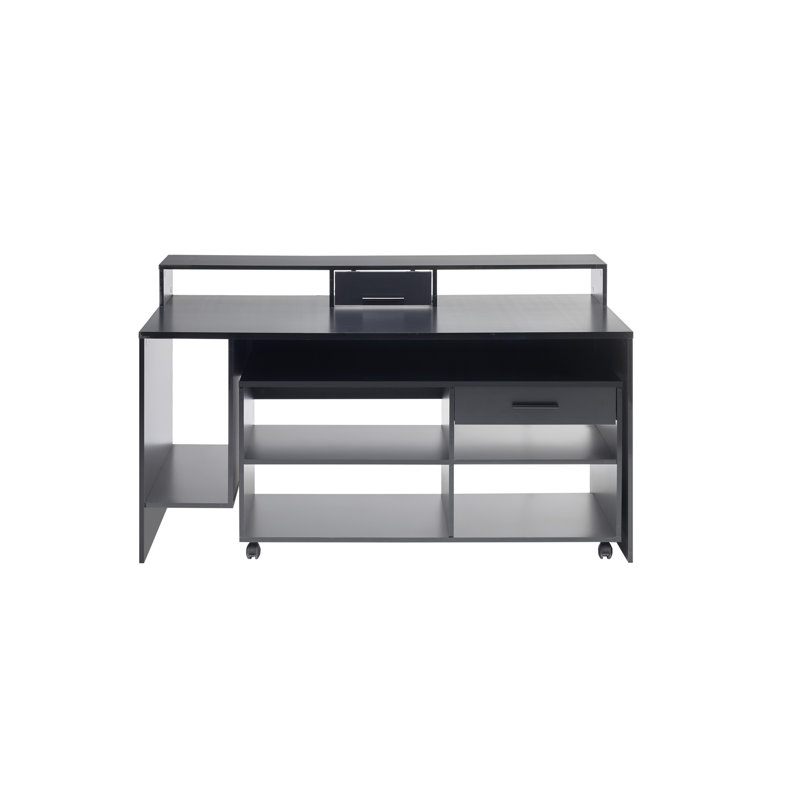Amza Gaming Table with Cabinet