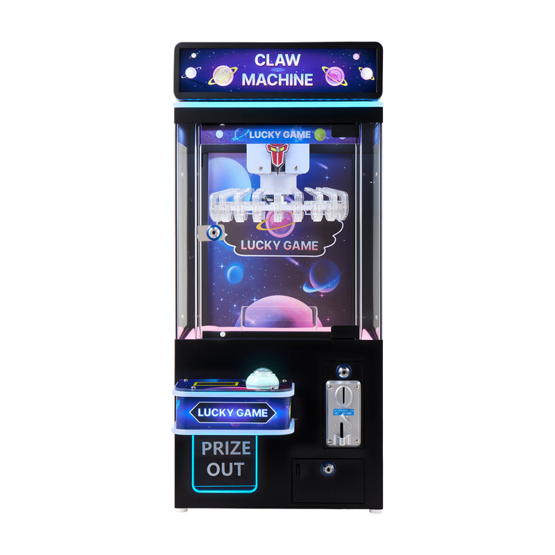 Machine à grue à griffes, machine de jeu d'arcade de taille moyenne avec son et lumière, difficulté réglable, distributeur de bonbons Grabber
