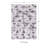 Jameown Patchwork Faux Cowhide Gray/Black Printed Area Rug-1048406106