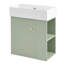Meuble-lavabo 21,6 po avec lavabo en céramique-107239773