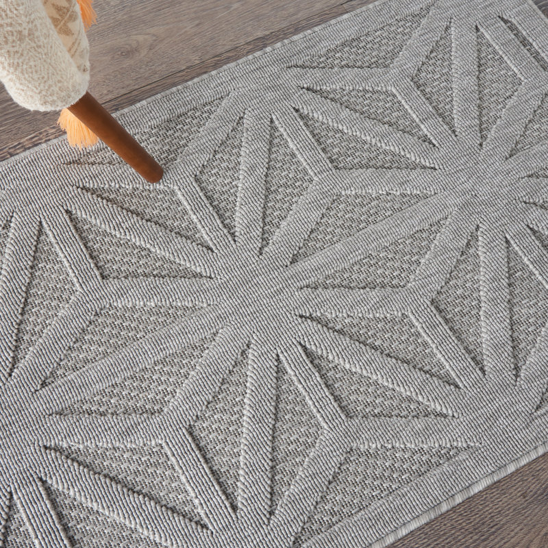 Geometric Area Rug, Rectangle 269 x 361 cm