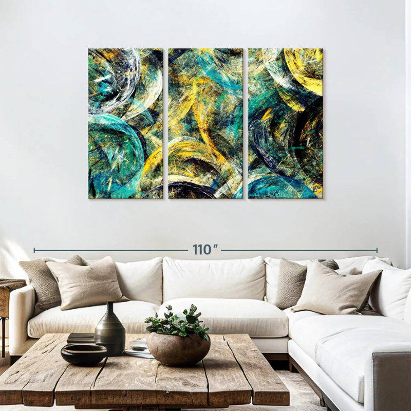 Avery Abstract Arches, 48" H x 74" W