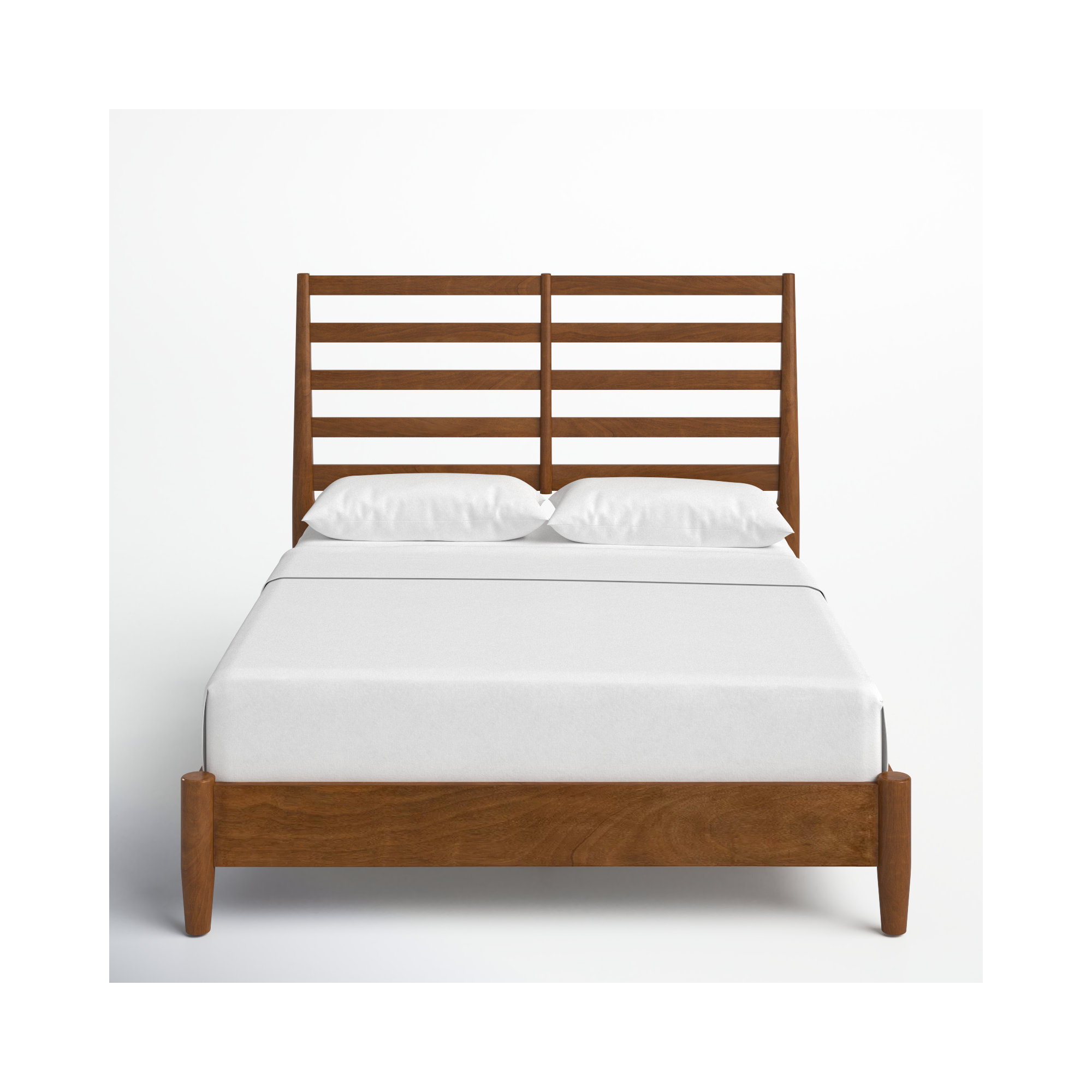 Williams Slatted Bed, Queen, Chestnut