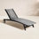 72'' Outdoor Eucalyptus Chaise Lounge