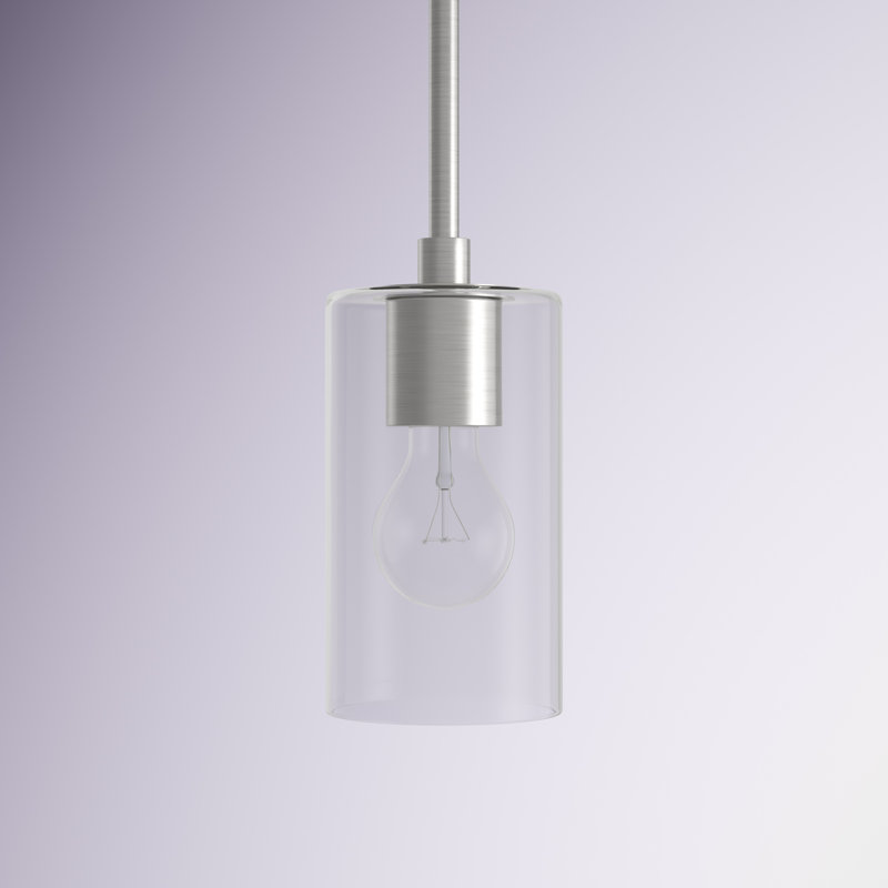 Mollie 1 - Light Single Pendant, Brushed Nickel