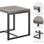 Table basse pour l'extérieur - Tables d'appoint en acier pour table de terrasse Proch-1607454204