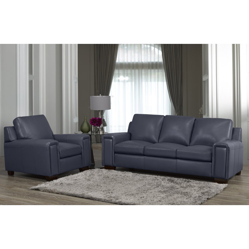 Ensemble de salon configurable en cuir