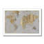 Gilded Map Light Grey by Wild Apple Portfolio - Print-1308562946-1308562975