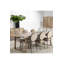 Borghese Solid Oak Dining Table-38230528-38230529