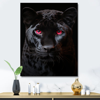 Rose et panthère noire I