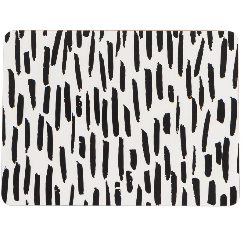 Dash Cork Abstract Rectangle Placemat
