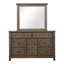 Commode 9 tiroirs avec miroir Espada