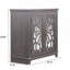 Armoire 34,37 "avec 2 portes réglables en miroir-62612663