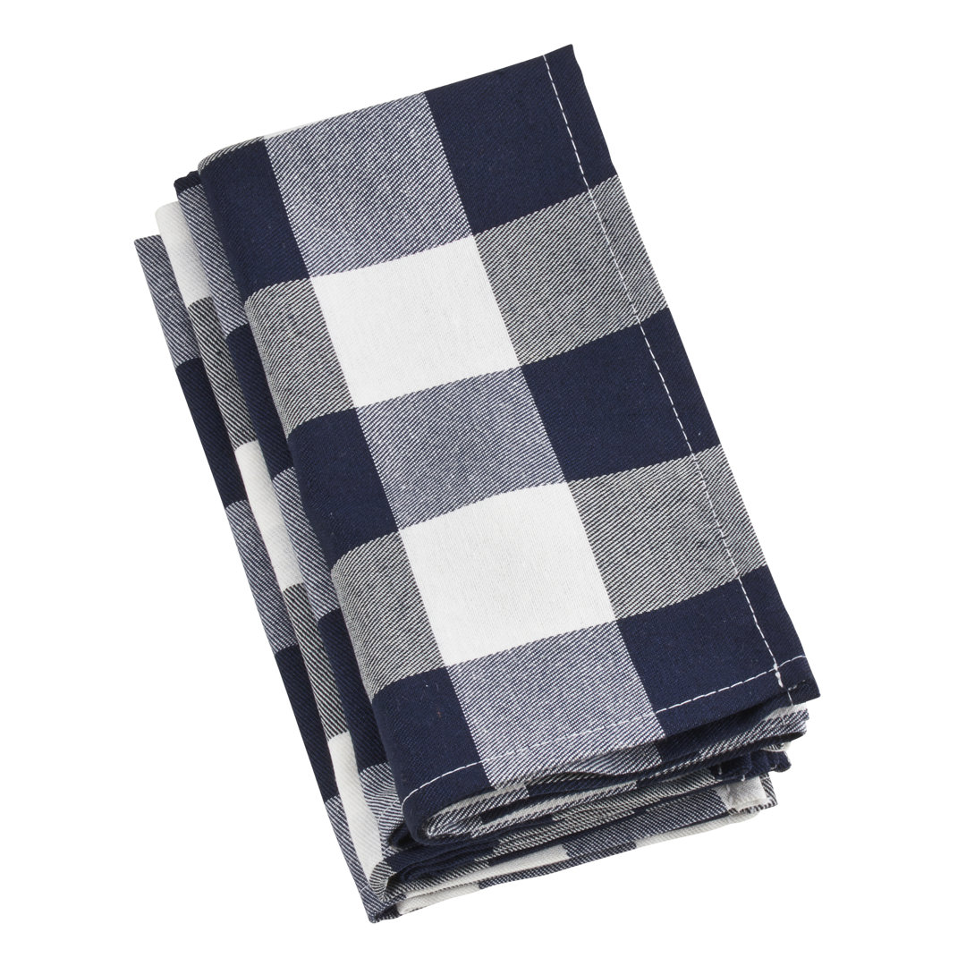 Franco Plaid Square Napkin (Set of 4) Birch Lane™ 