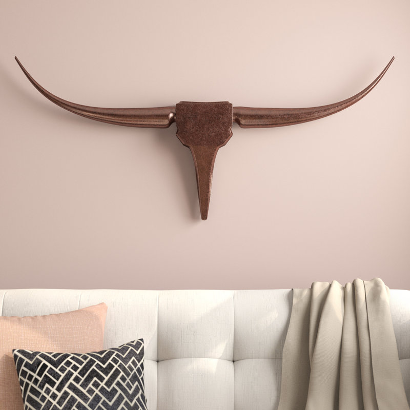 Amstyle, Skyport Wall Décor, 40 cm H x 100 cm W x 5 cm D, Bronze