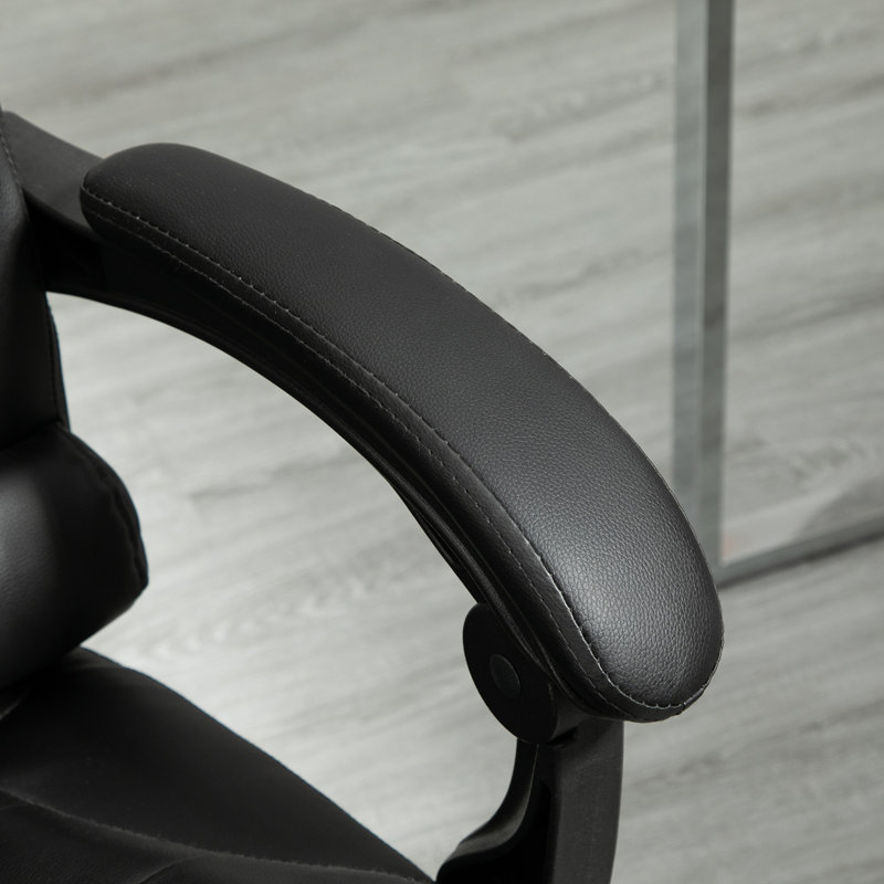 Executive Chair with Headrest, Black