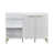 Plateau blanc / base or est en rupture de stock