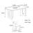 Spacious Under-Table Design Dining Table Set-106031019