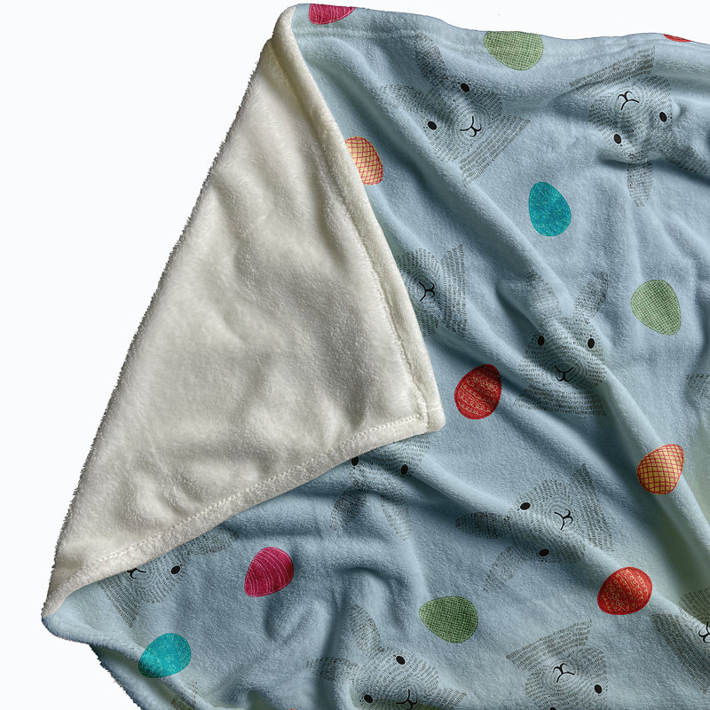 Binns Throw Blanket, W152 x L203cm, Blue