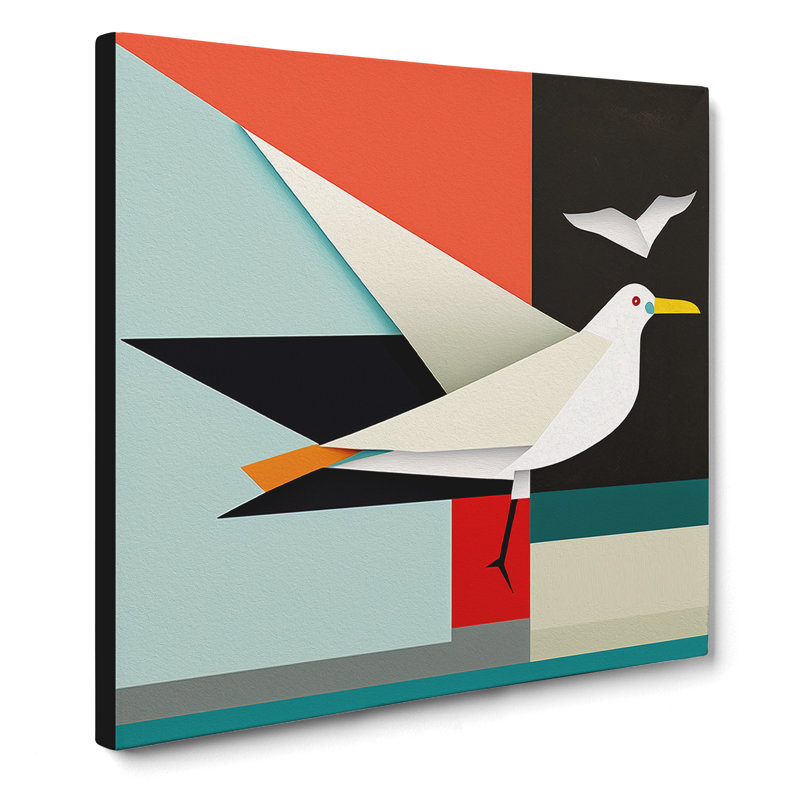 Modern Wall Art - Wrapped Canvas, 50cm H x 50cm W x 3cm D