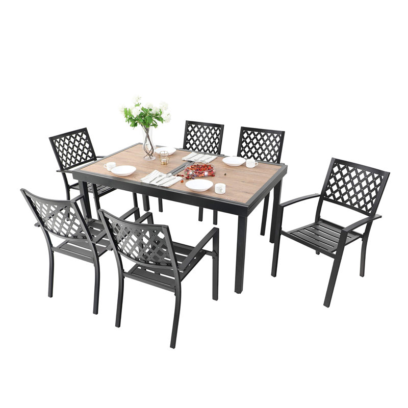 Ensemble repas 7 pièces Mcgahan