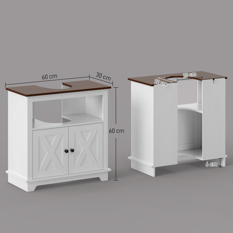 Scheinman Freestanding Under Sink Cabinet