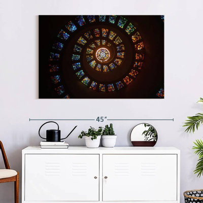 Stained Glass Spiral