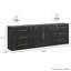 Buffet modulaire 3 pièces - C + 2C - Ébène-121079878