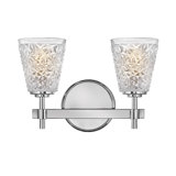 Amabelle 2 - Light Dimmable Chrome Vanity Light