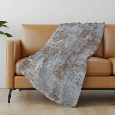 Jeté Art déco en sherpa Addison