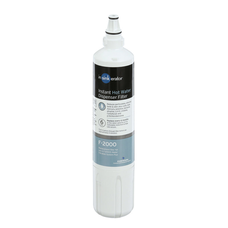 Filtre de remplacement pour utilisation dans le système de filtration d'eau F-2000S (1 paquet)